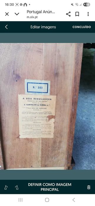 Relogio boa reguladora