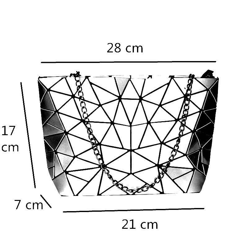 Torebka geometryczna listonoszka