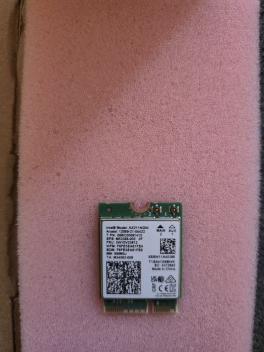 Placa de Rede Intel AX211NGW para portátil