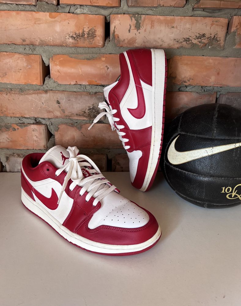 Nike Air Jordan 1 Low Gym Red/White Chicago