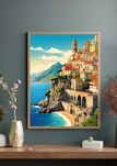 Plakat Amalfi Italy Włochy 30x40cm