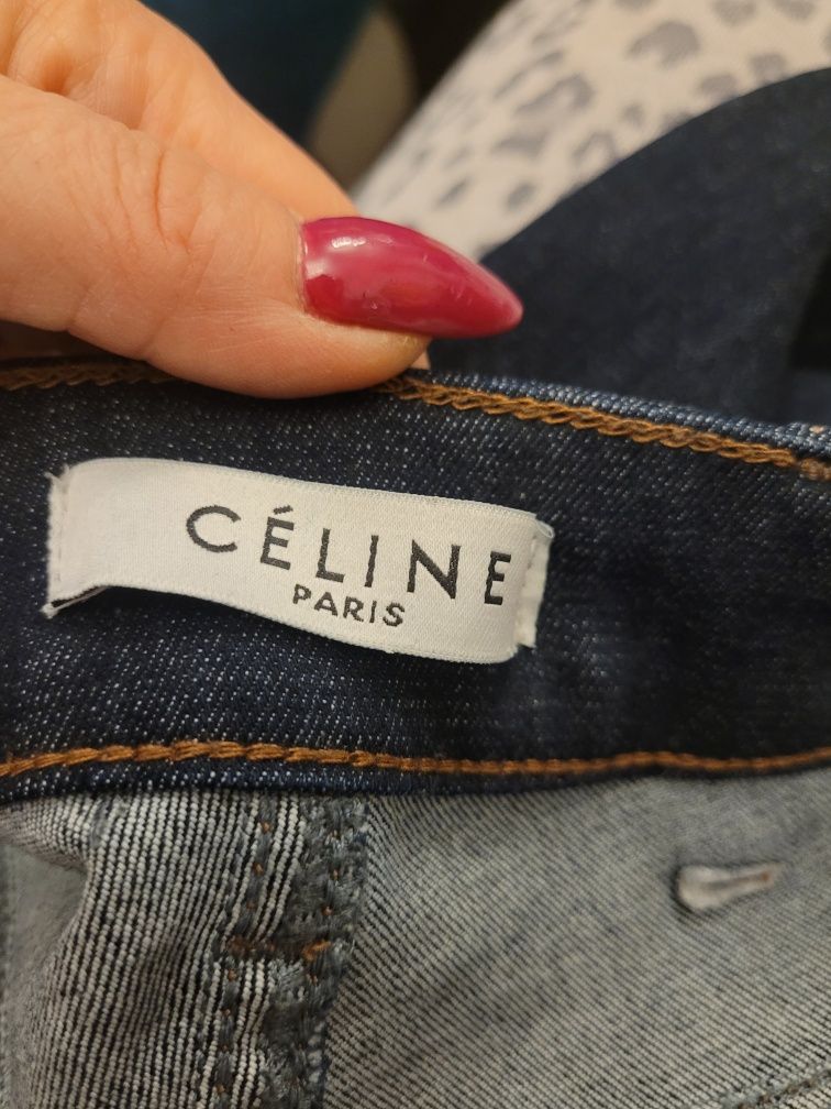 Celine jeans granat