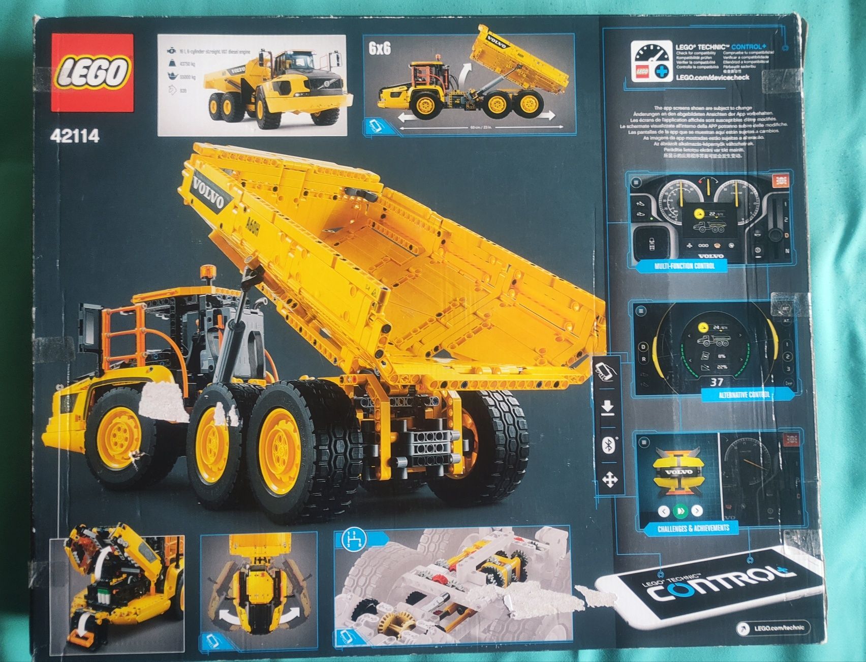 LEGO Technic 42114 Wozidło Przegubowe Volvo 6x6