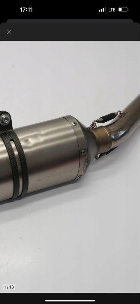 Akrapovic Honda cbr 600f4i original