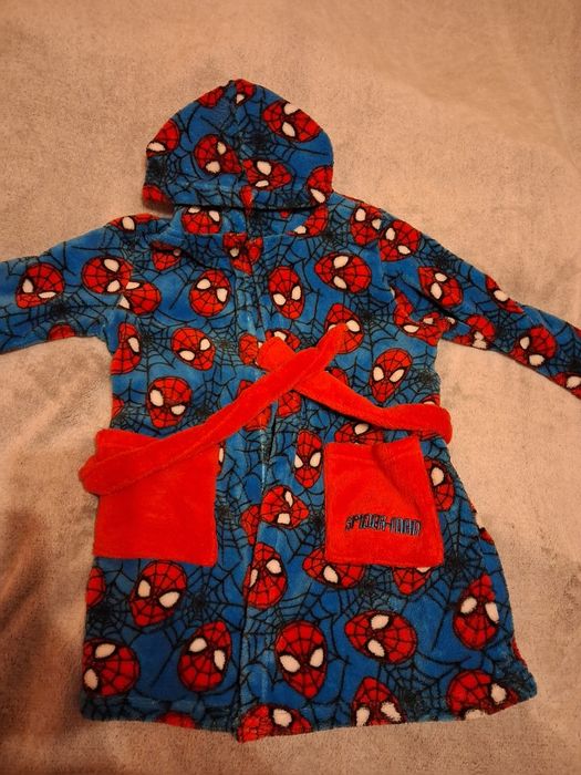Szlafrok chłopięcy spiderman 98/104