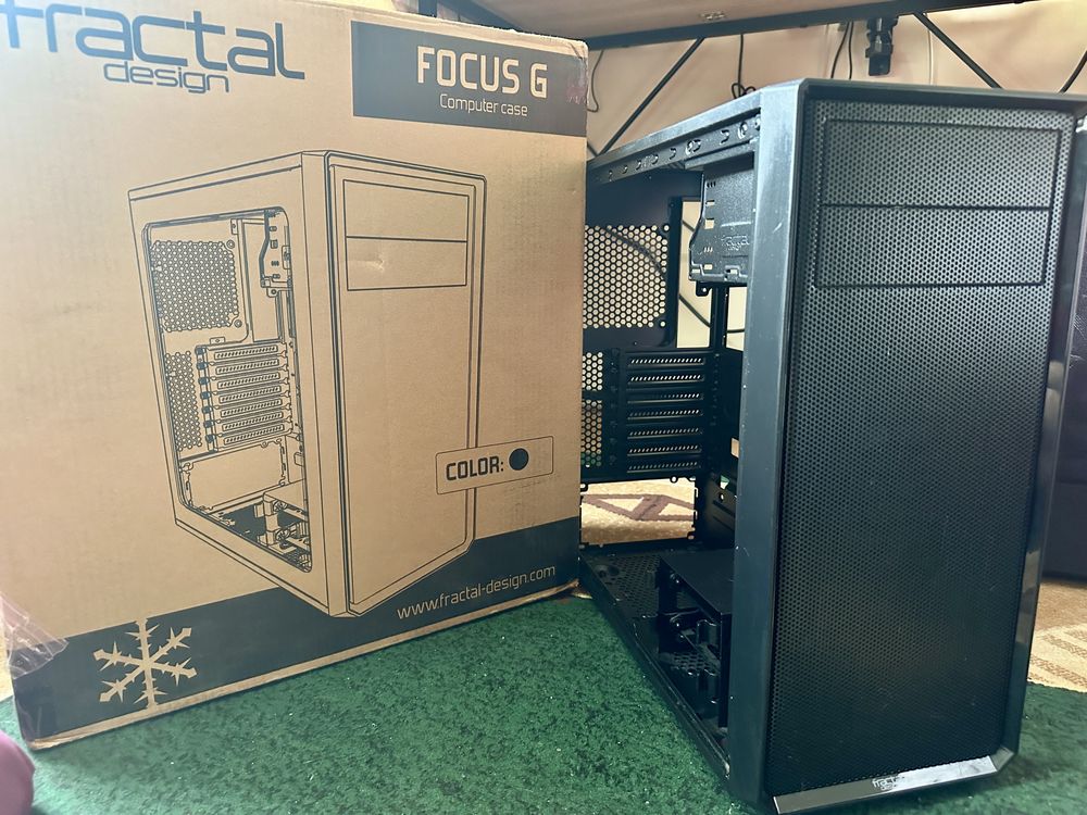 Корпус Fractal Design Focus G Black | 2 вентилятори з підсвіткою
