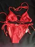 KOSTIUM MANGO XS 34 szydełko  strój plażowy kąpielowy BIKINI SEAFOLLY