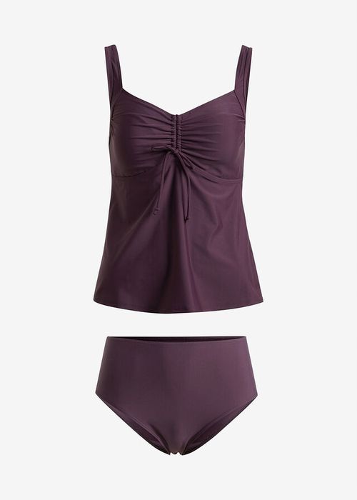 B.P.C tankini brązowo-bordowe 42.