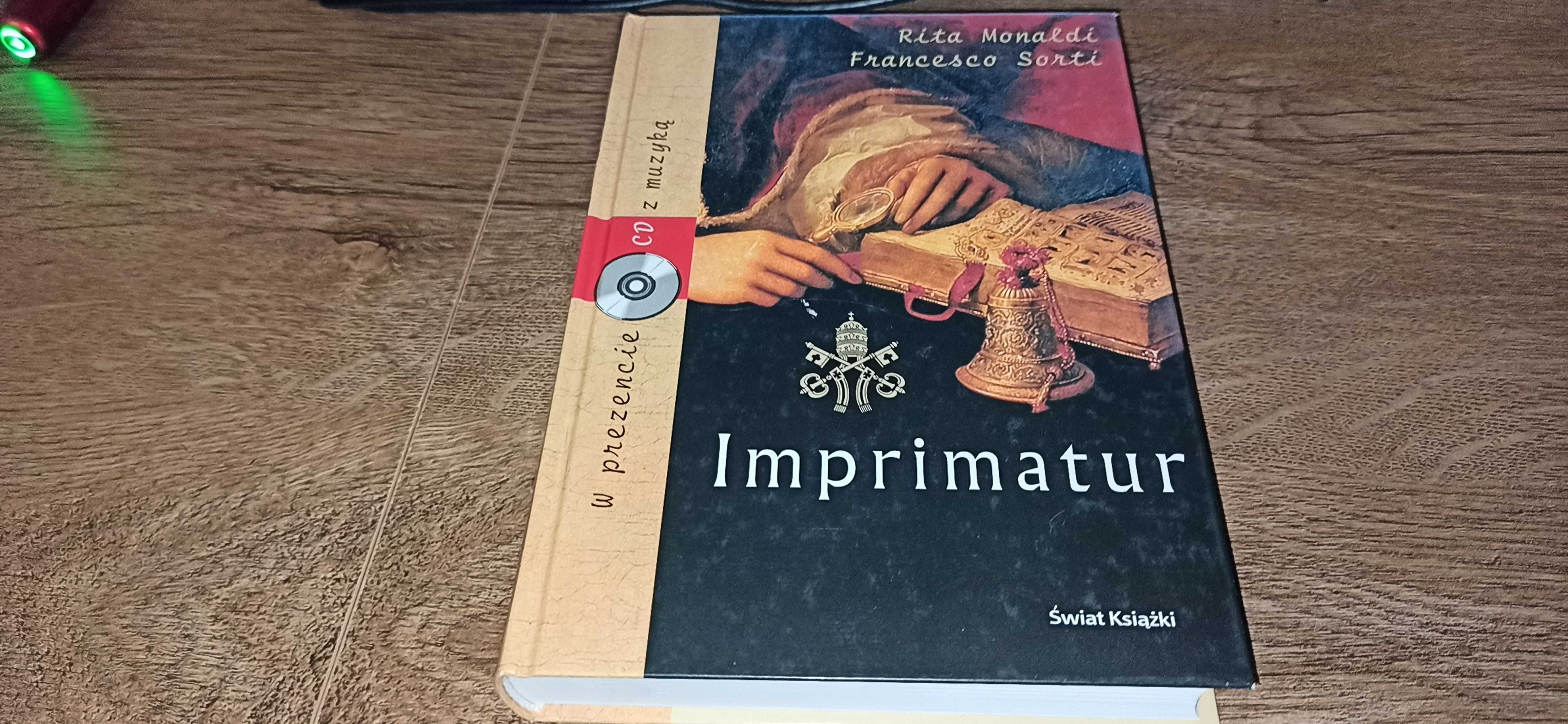 Imprimatur .  Rita Monaldi, Francesco Sorti