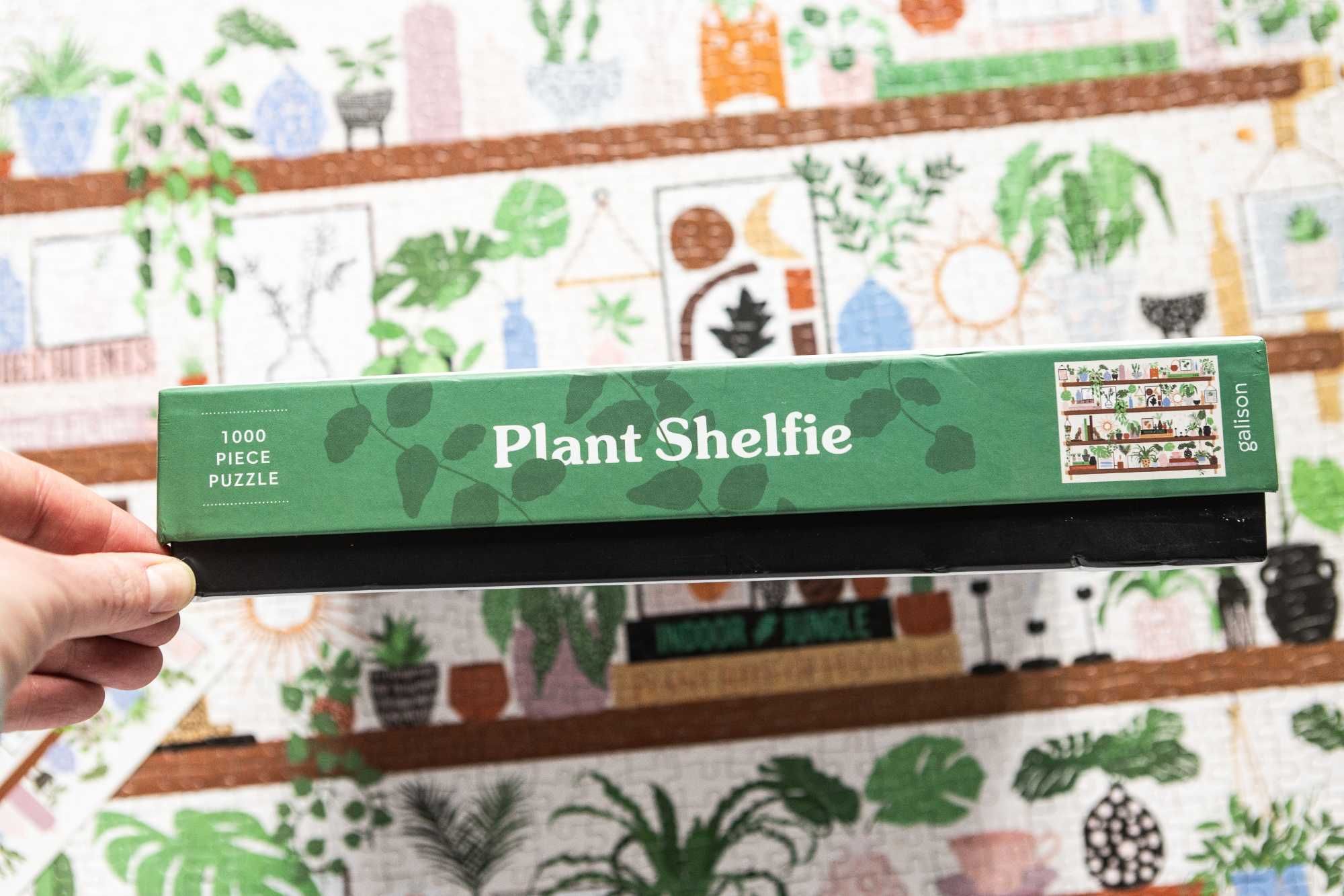 Puzzle Galison, Plant Shelfie 1000 el kompletne, rośliny