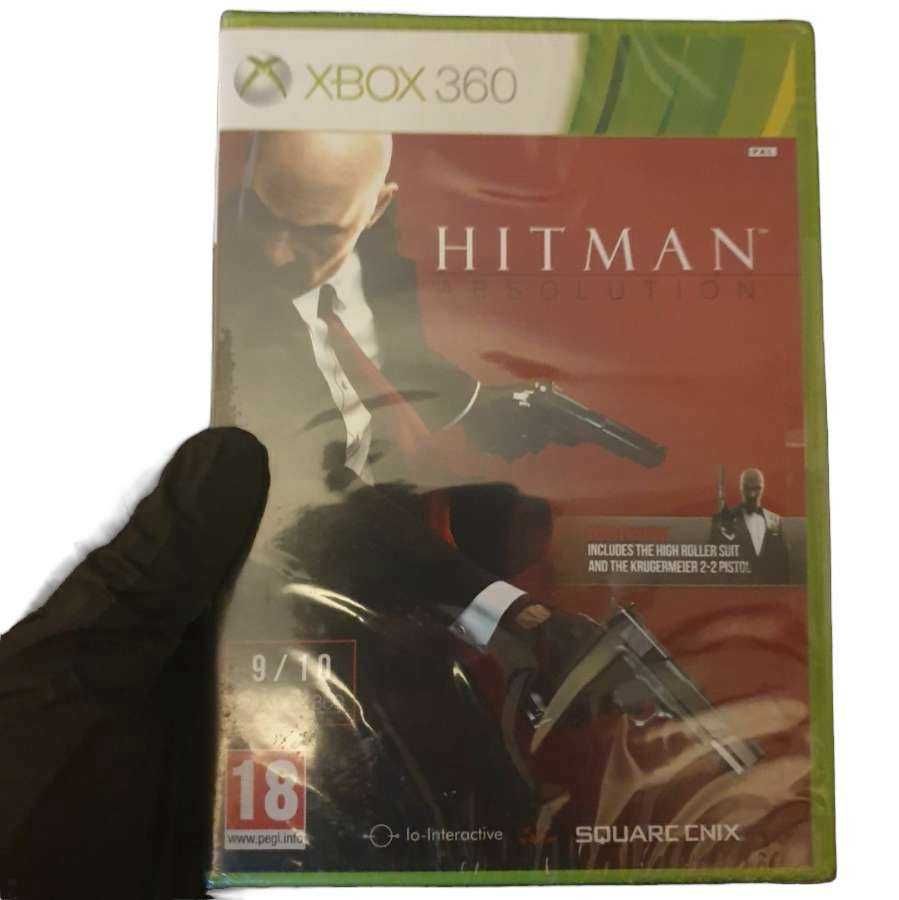 Gry xbox 360 NOWE Folia dla kolekcjonera hitman Dragon age 4  nowe gry