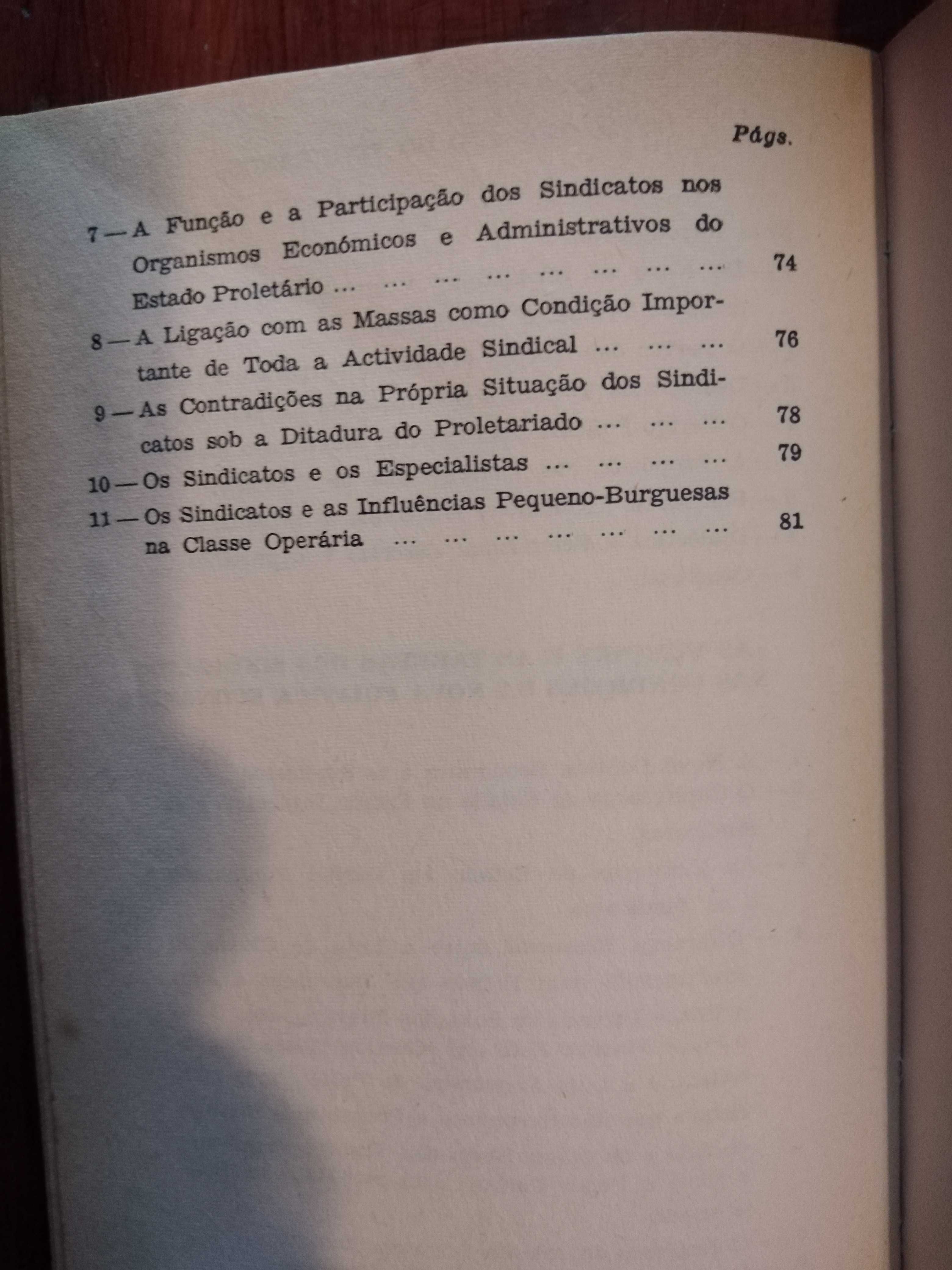 Lenine - Sobre a questão dos sindicatos