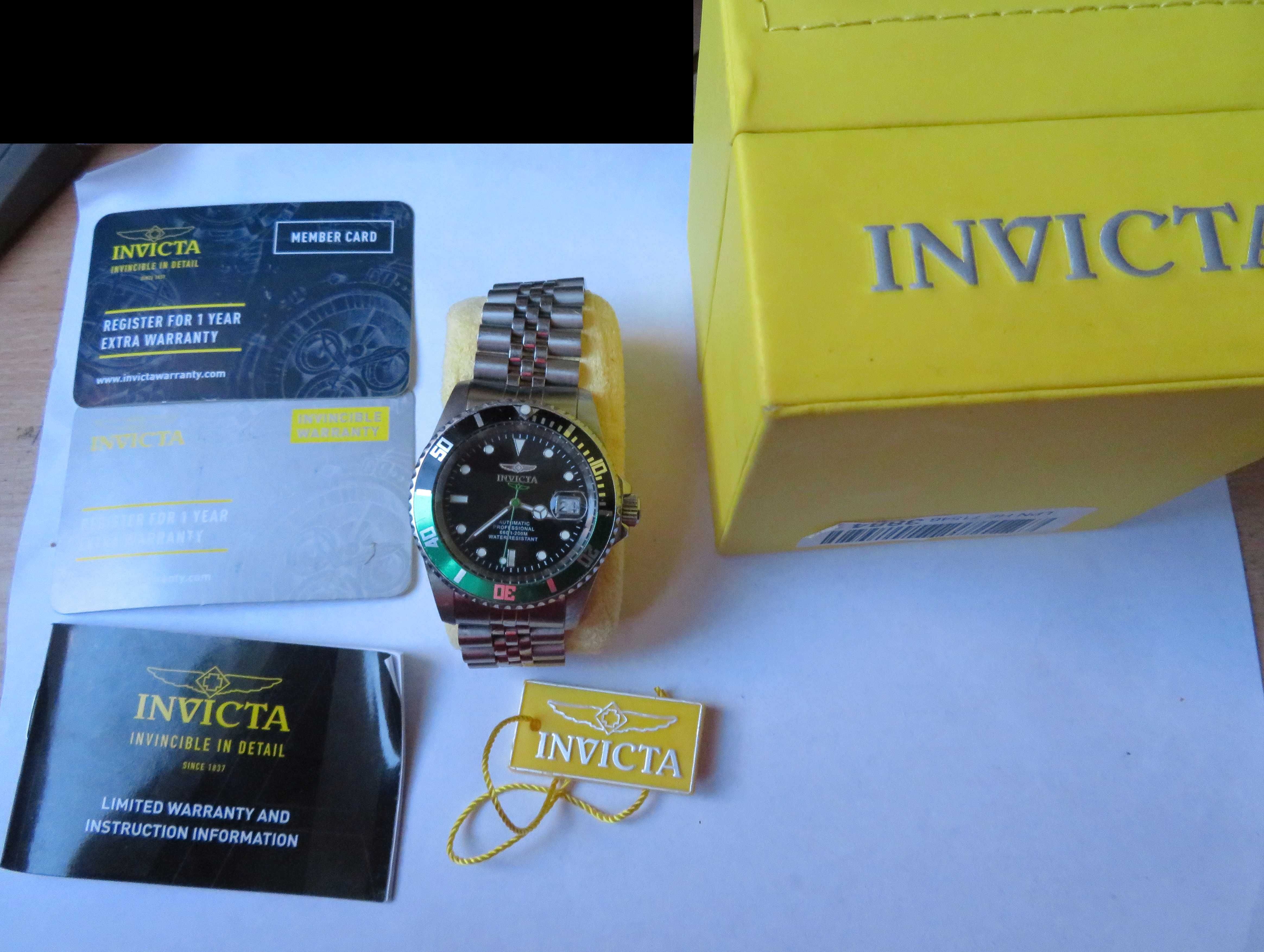 Zegarek męski Invicta Pro Diver Professional Automatic