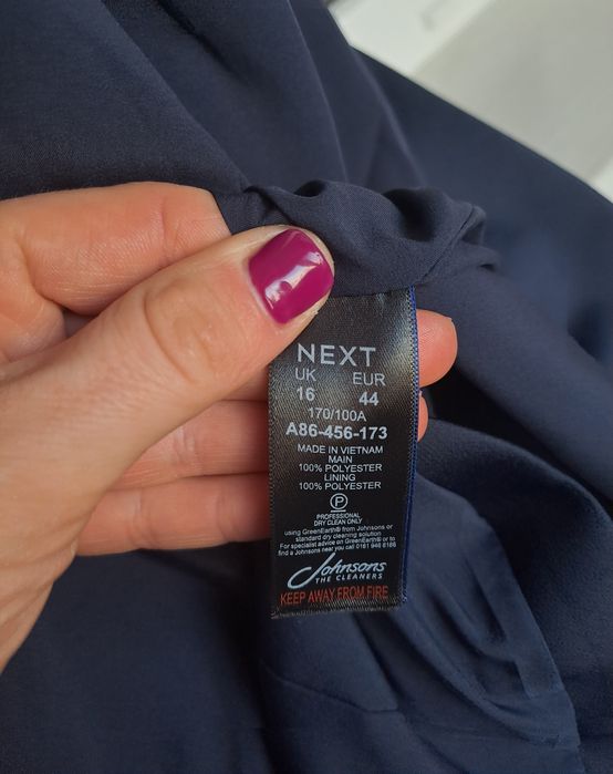 Синий классический пиджак жакет