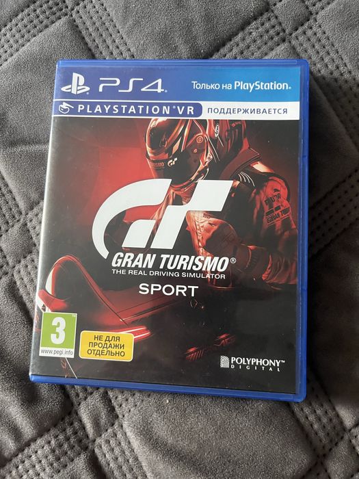 Диск gran turismo sport