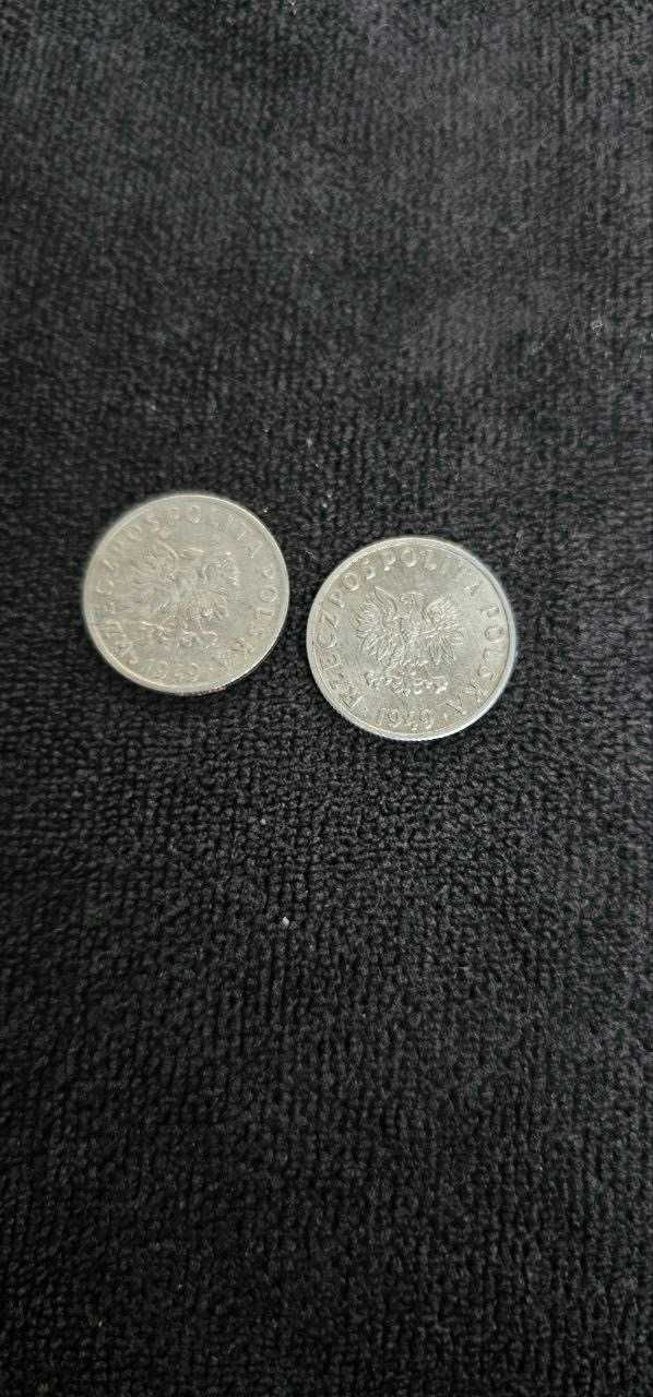 Sprzedam 2 monety 5 gr 1949