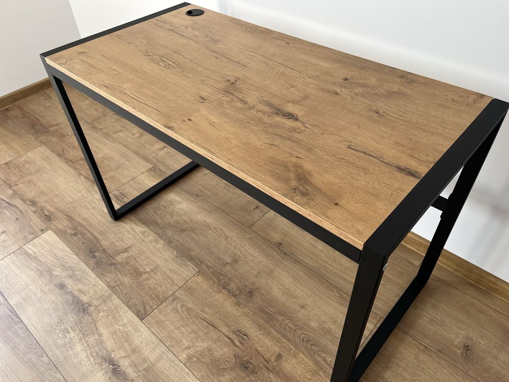 Biurko loft 120 x 60 x 75 cm Dąb Lancelot