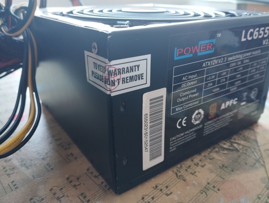 Блок живлення LC Power 550w