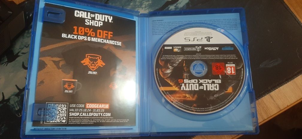 Диск Call of Duty Black Ops 6 PS5