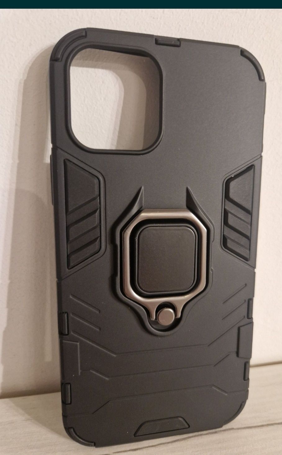 Ring Armor Case do Xiaomi Redmi Note 13 Pro 4G Czarny