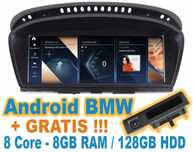 Ekran wyświetlacz Android BMW e90 e91 e60 e61 e63 + Kamera cofania.