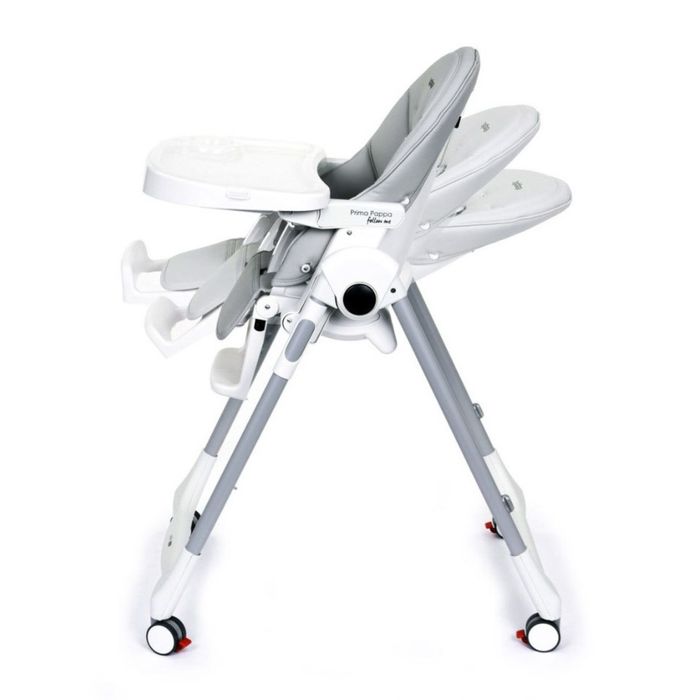 Стілець Peg-Perego Prima Pappa Follow Me Ice, Сірий