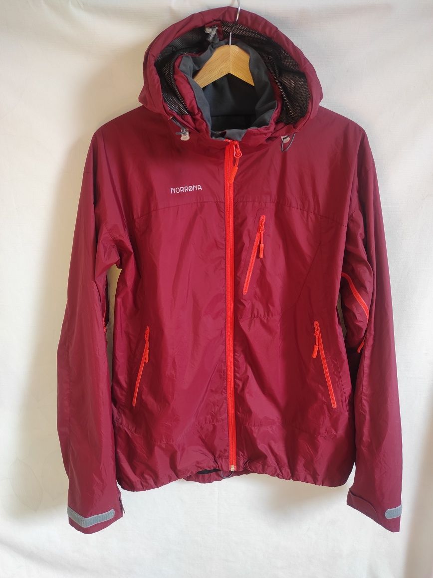 Norrona Nansen Windstopper Kurtka Damska z Kapturem Wiatrówka