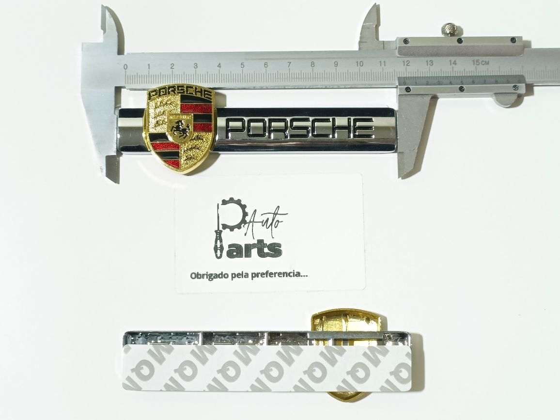 Emblema guarda lamas Porsche / Porta chaves