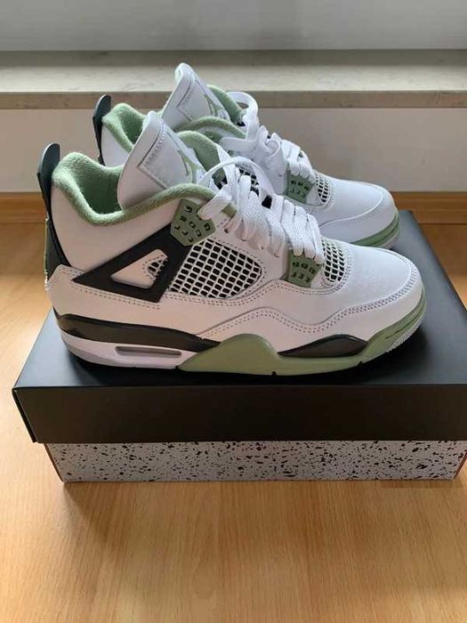 Buty meskie Mokasyny Jordan_4_Retro_Seafoam R.44