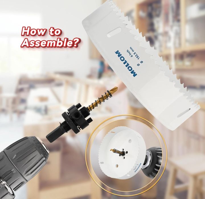 Mollom Otwornica Bi-Metalowa 73mm