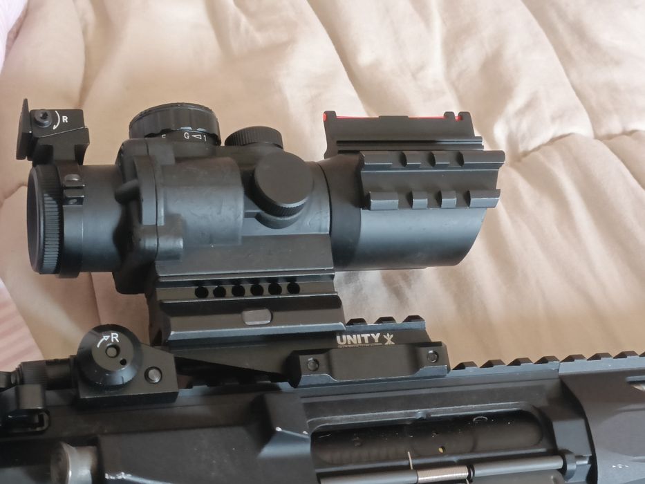 Mira telescópica airsoft