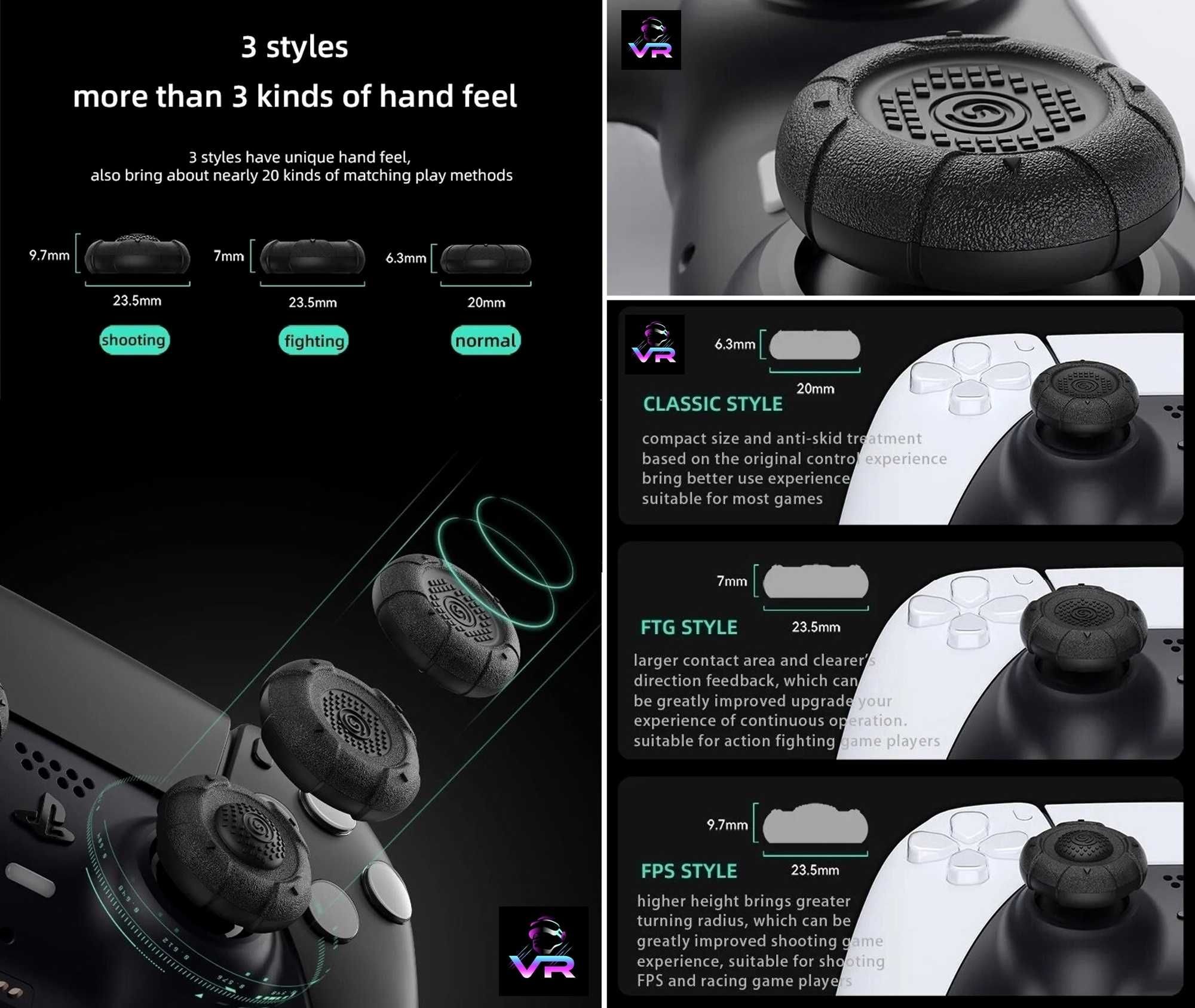 Накладки на стіки - Steam Deck \ ASUS ROG Ally \ Nintendo Switch Grips
