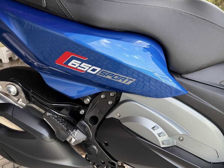 BMW C650 sport de 2020 com muitos extras