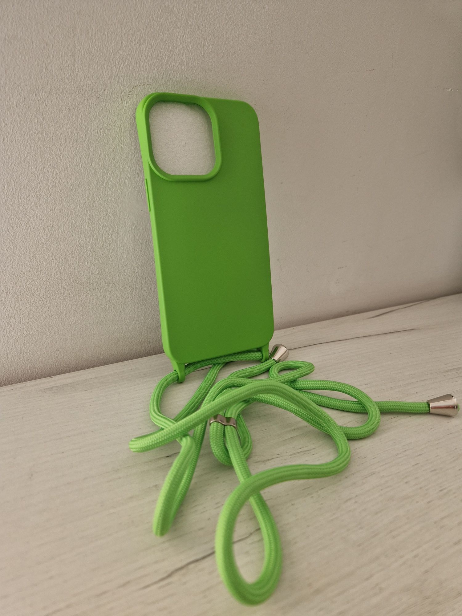 Strap Silicone Case do Iphone 14 Pro Max wzór 1 zielony