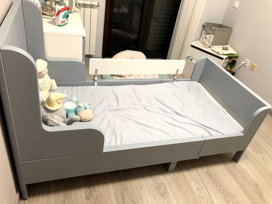 Cama infantil BUGENGE IKEA com colchao