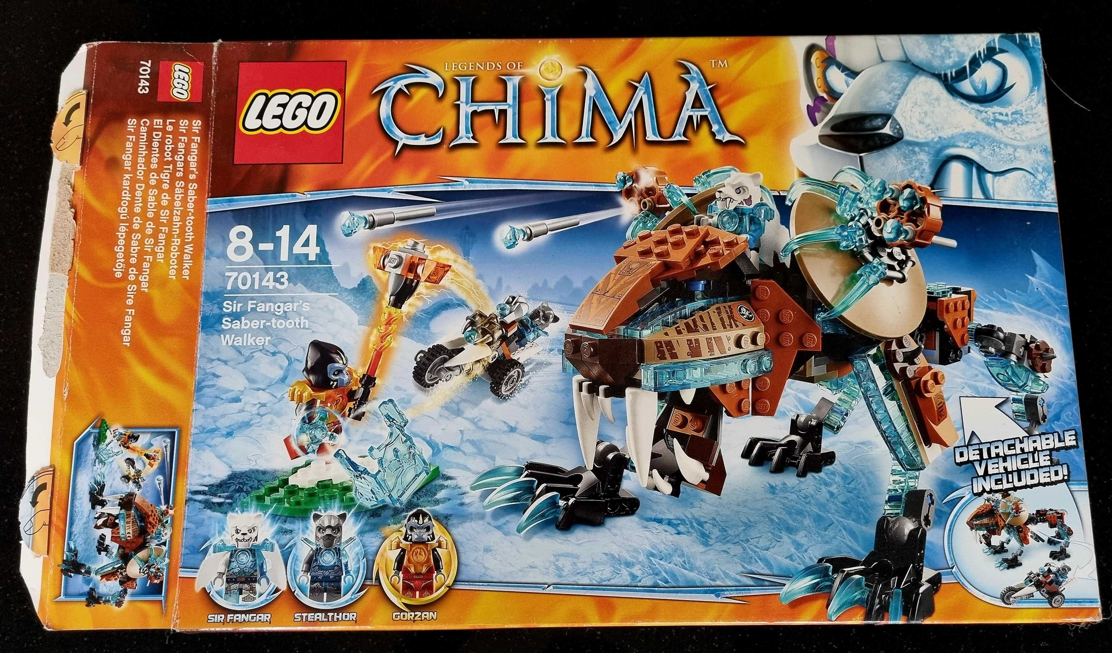 Lego Chima 70143 Machina Sir Fangara używane