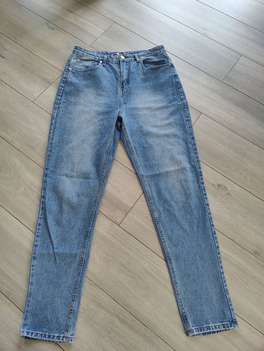 Жіночі штани джинси сині BooHoo blue