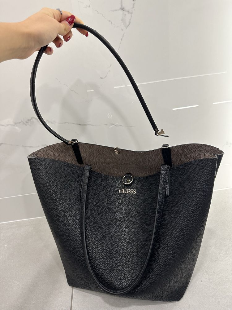 Zestaw dwóch torebek Guess torba shopper i na ramię oryginalne