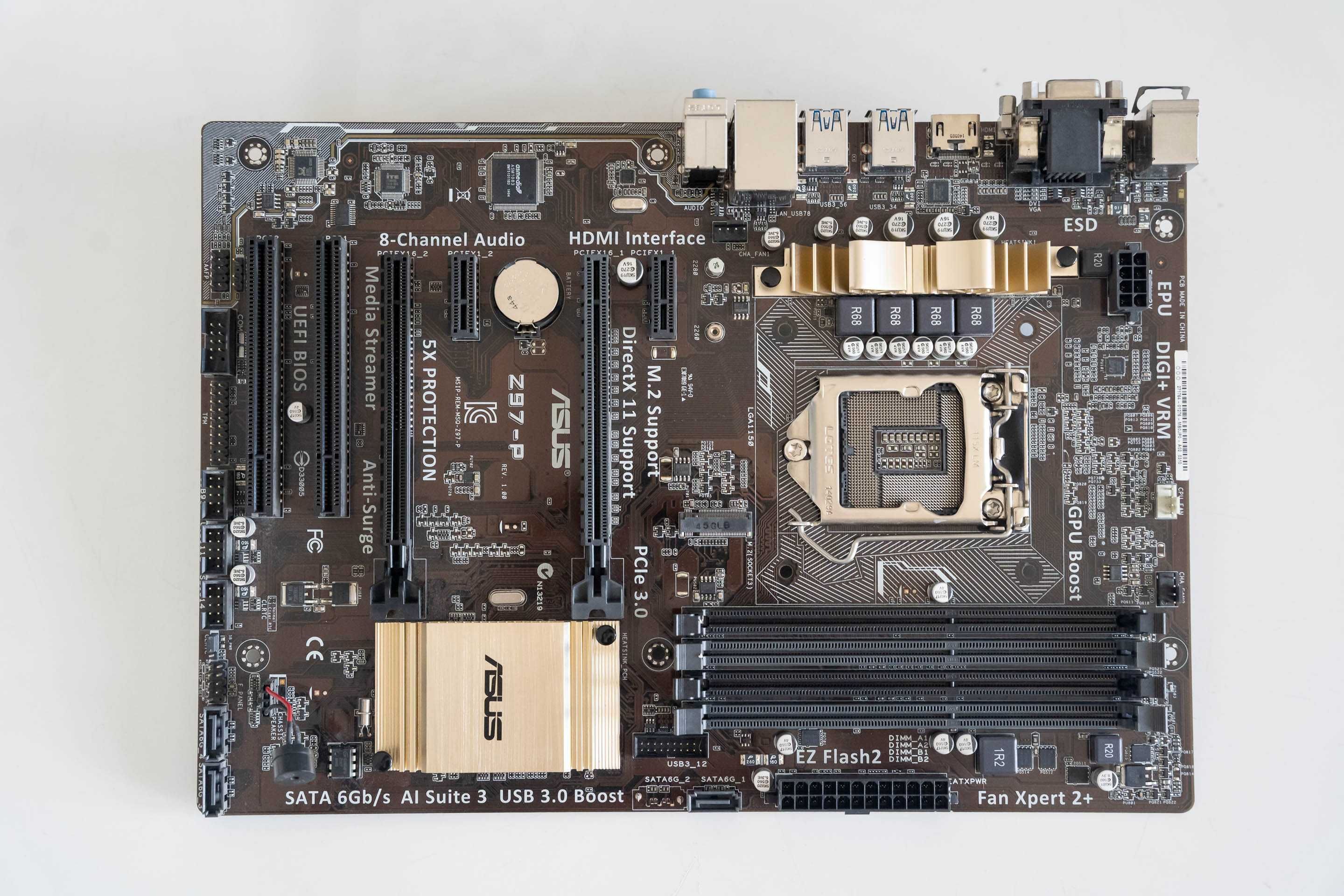 Zestaw płyta główna ASUS Z97-P + procesor Intel Core i7-4790 (3,6 GHz)