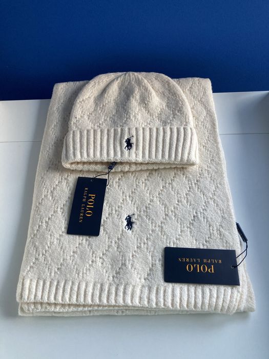 Ralph Lauren czapka szalik zestaw komplet