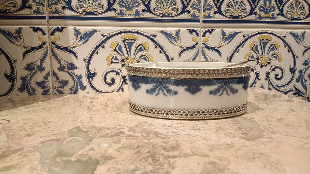 Taça com prata - Companhia das Índias