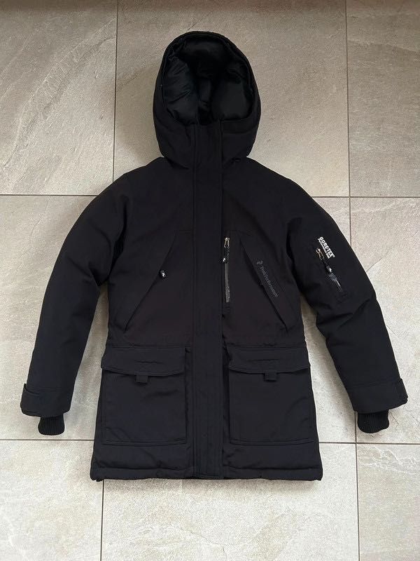 Parka puchowa Peak Performance Exp Parka r. M gore-tex kurtka zimowa