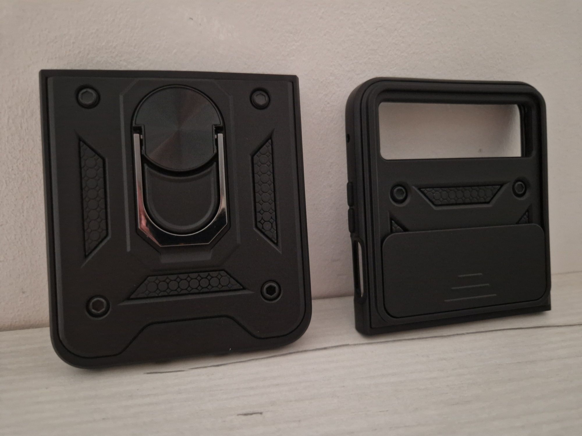 Slide Camera Armor Case do Motorola Razr 40 5G Czarny