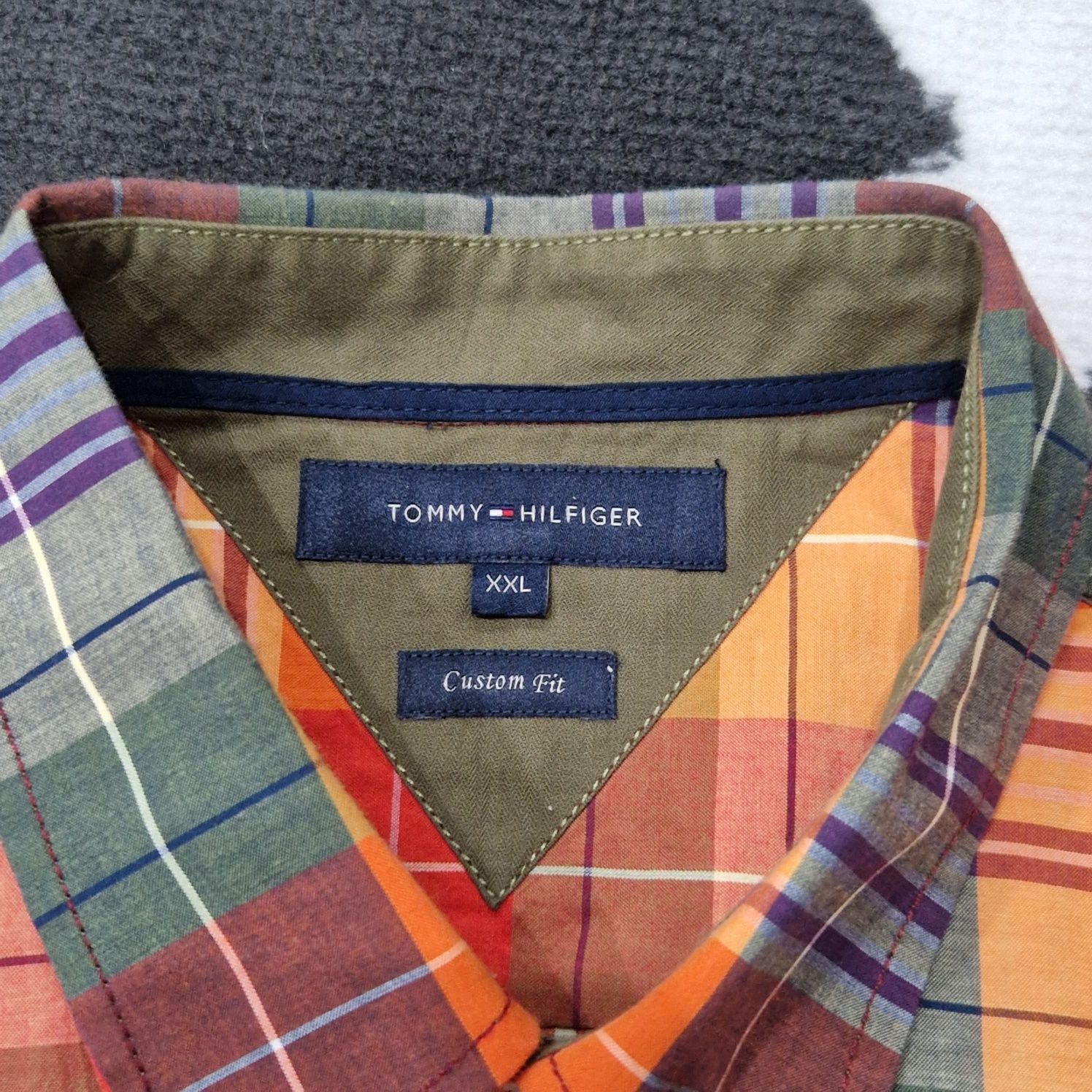 Tommy Hilfiger oryginalna koszula kratka 4XL