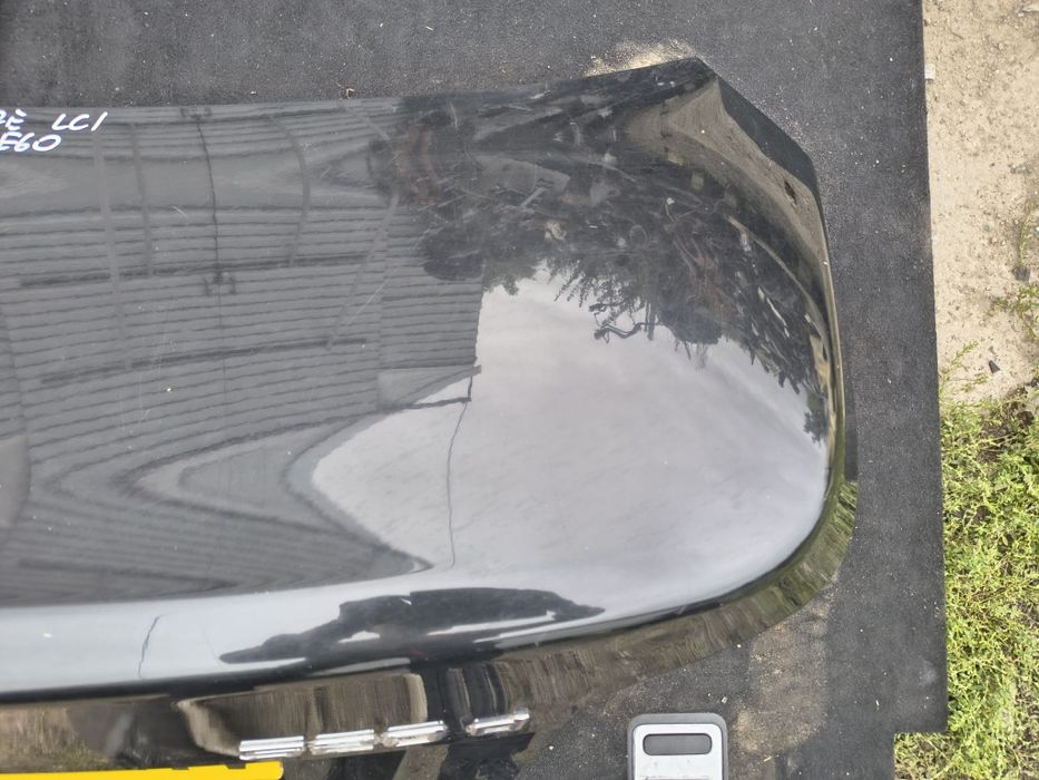 Klapa tył BMW E60 BLACK SHAPPIRE METALLIC 475 Czarna Sedan Ładna Wysył