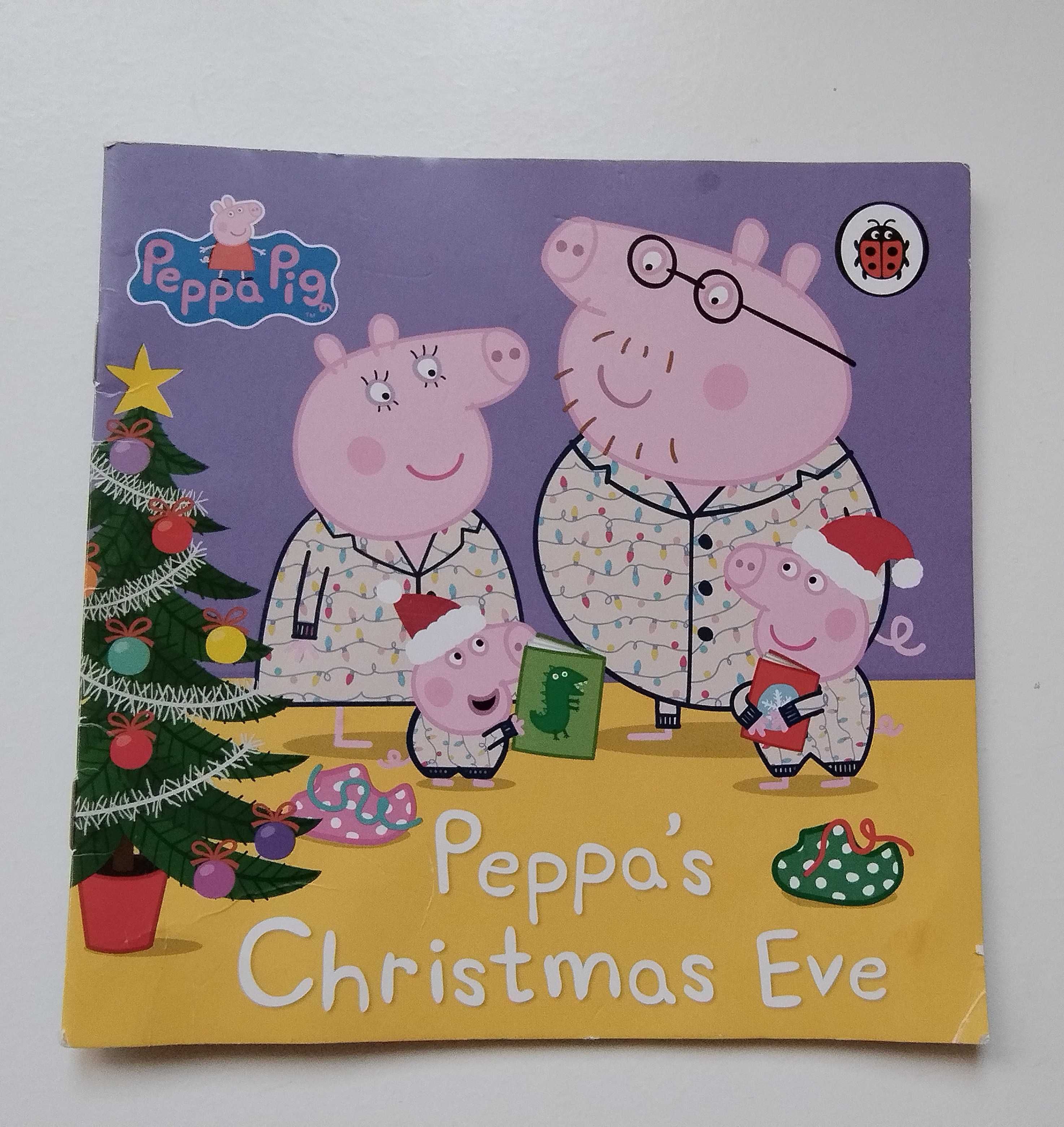 Świnka Peppa Pig Peppa's Christmas Eve książka po angielsku english