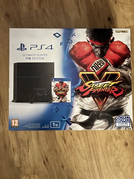 Playstation 4 1TB + 10 gier + 2 pady Poznań PS4 OKAZJA