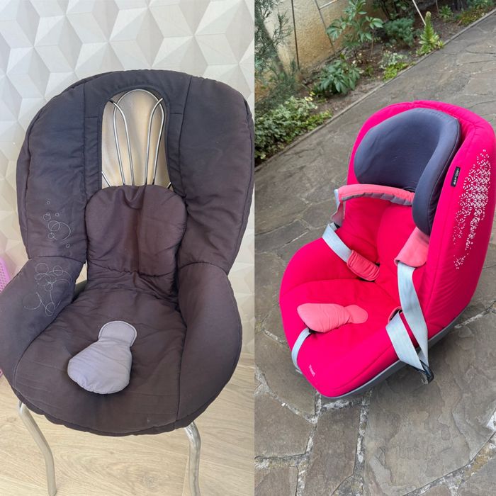 Автокрісло Maxi-Cosi Pearl Isofix база FamilyFix 9-18 люлька+чохол