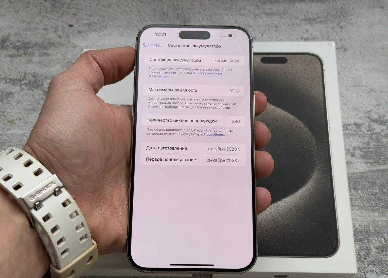 iPhone 15 Pro Max, 256 ГБ