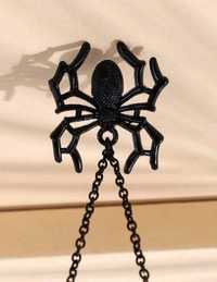 Łańcuszek z pająkiem czarny